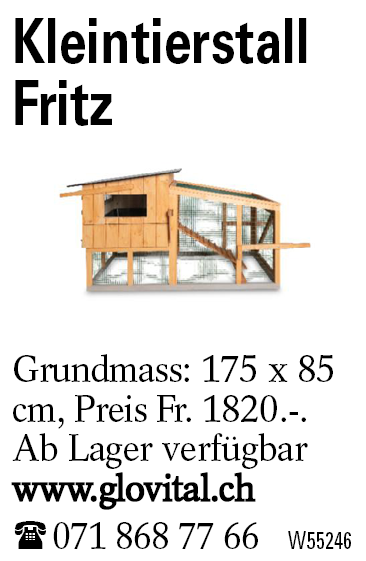 Kleintierstall Fritz
