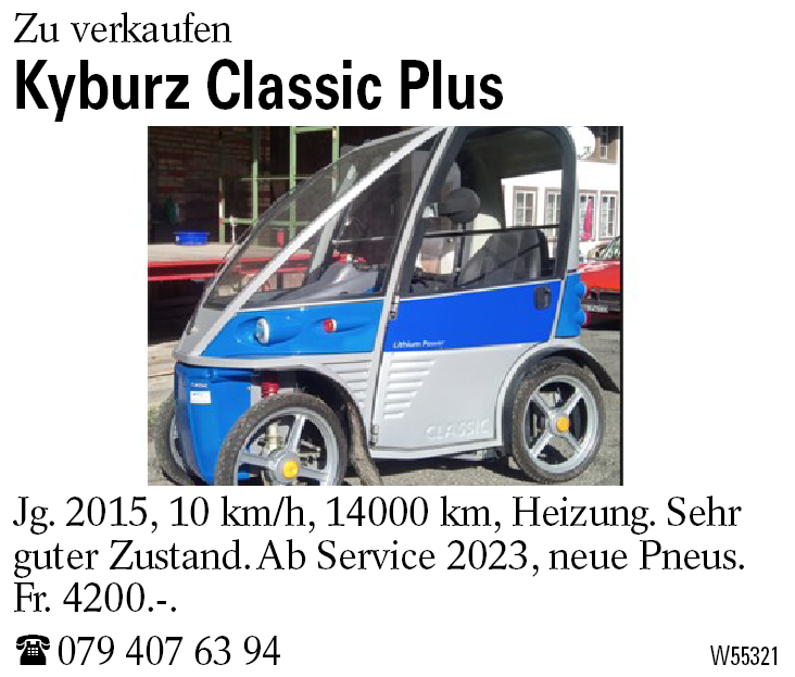 Kyburz Classic Plus