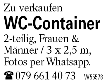 WC-Container