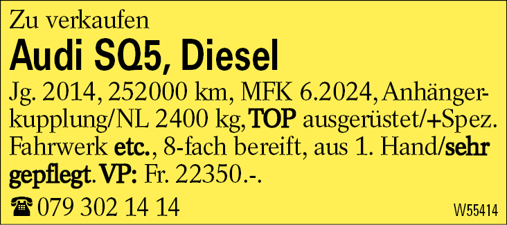Audi SQ5, Diesel