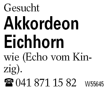 Akkordeon Eichhorn