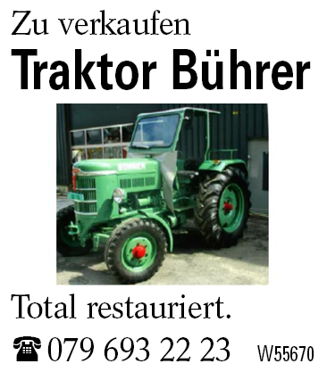 Traktor Bührer