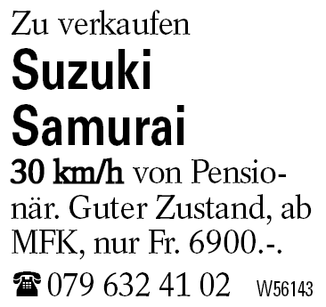 Suzuki             Samurai