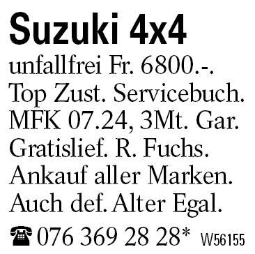 Suzuki 4x4