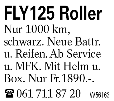 FLY125 Roller