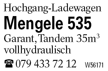 Mengele 535
