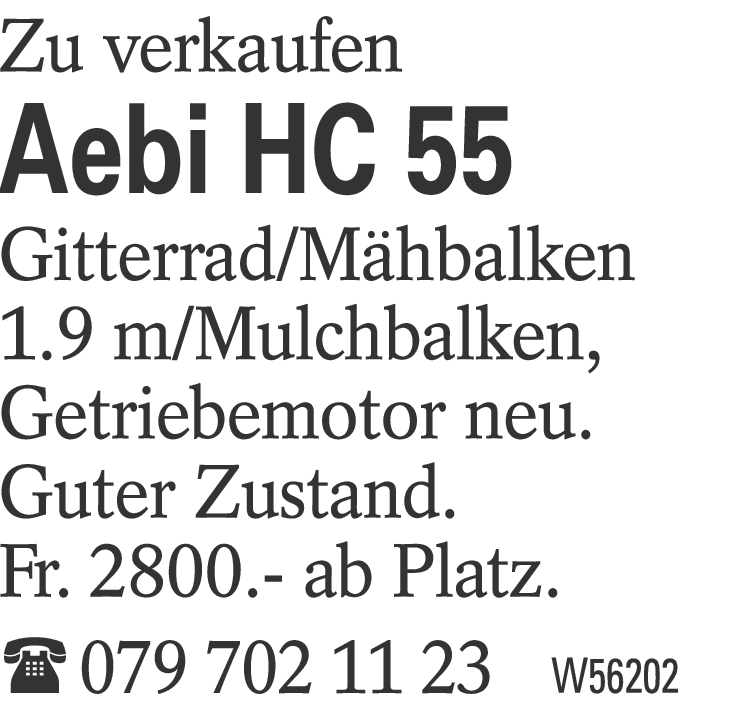 Aebi HC 55