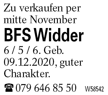 BFS Widder