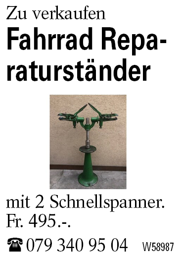 Fahrrad Reparaturständer