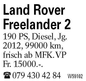 Land Rover Freelander 2