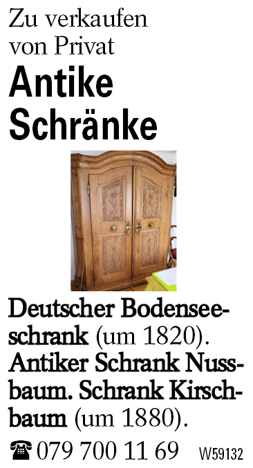 Antike Schränke