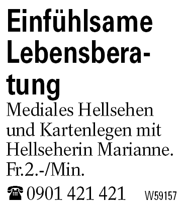 Einfühlsame Lebensberatung