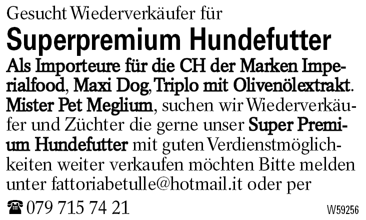 Superpremium Hundefutter