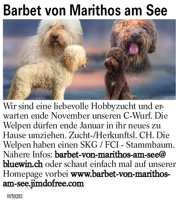 Barbet von Marithos am See