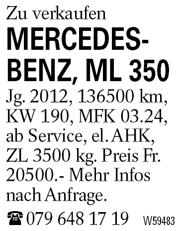 MERCEDES- BENZ, ML 350