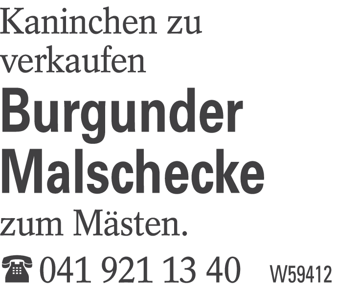 Burgunder Malschecke