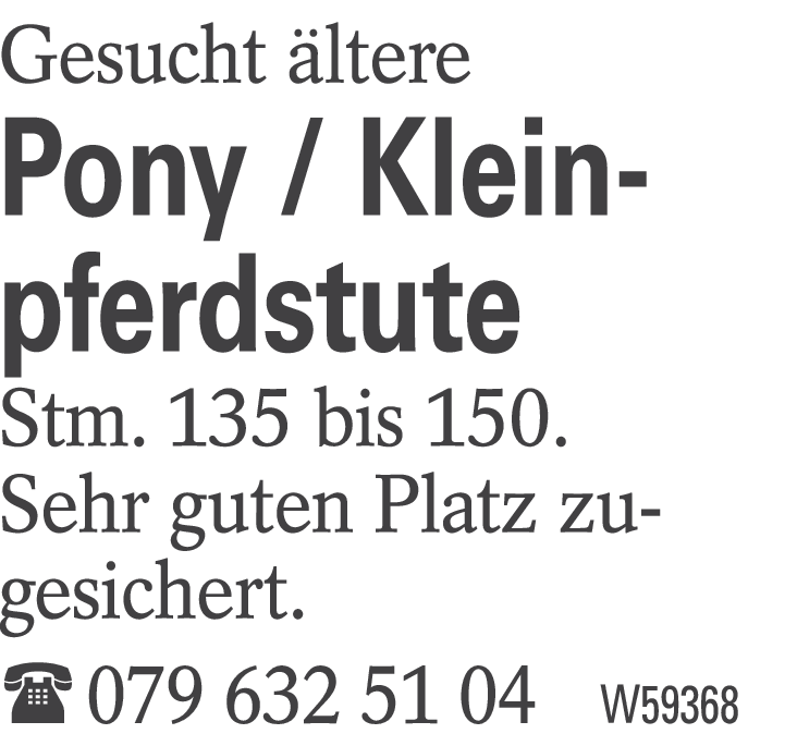 Pony / Kleinpferdstute