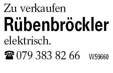 Rübenbröckler