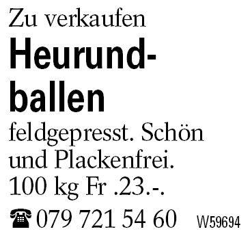 Heurund-     ballen