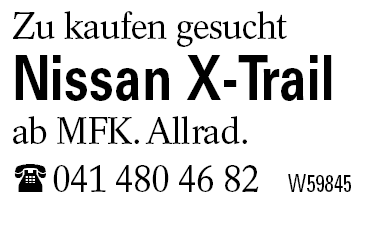 Nissan X-Trail