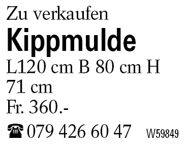 Kippmulde