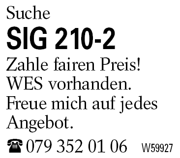 SIG 210-2