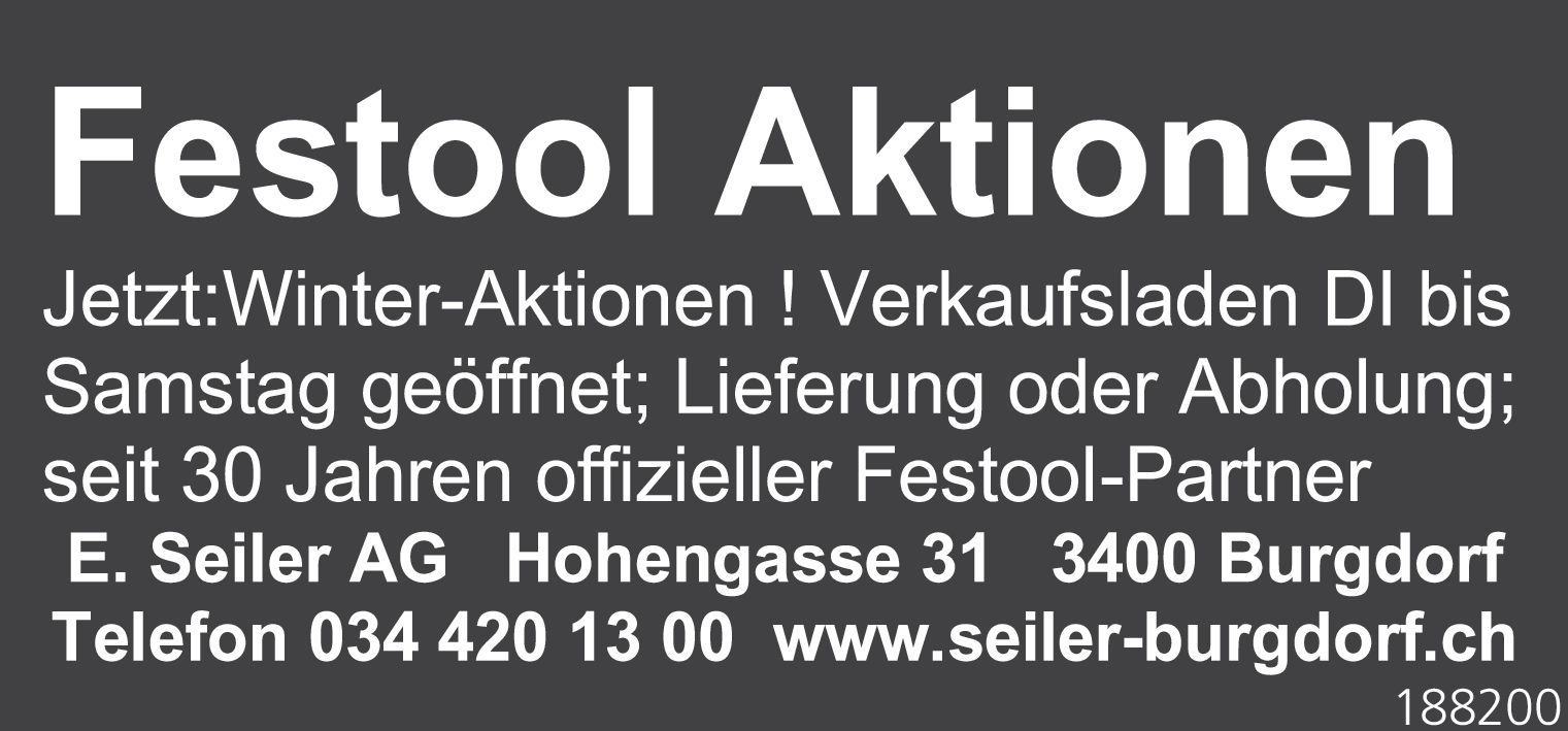 Festool Aktionen