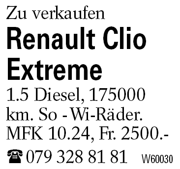 Renault Clio Extreme