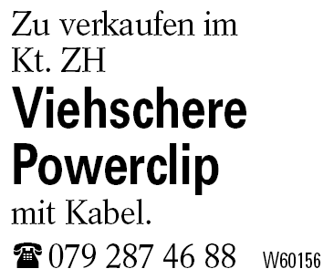 Viehschere Powerclip