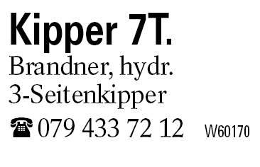 Kipper 7T.