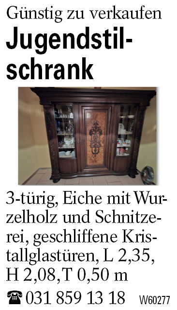 Jugendstilschrank