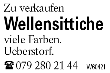 Wellensittiche