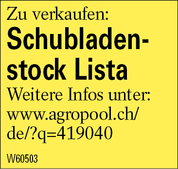 Schubladenstock Lista