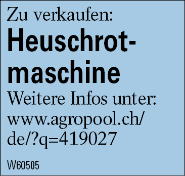 Heuschrot-    maschine