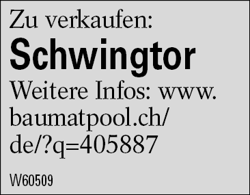 Schwingtor