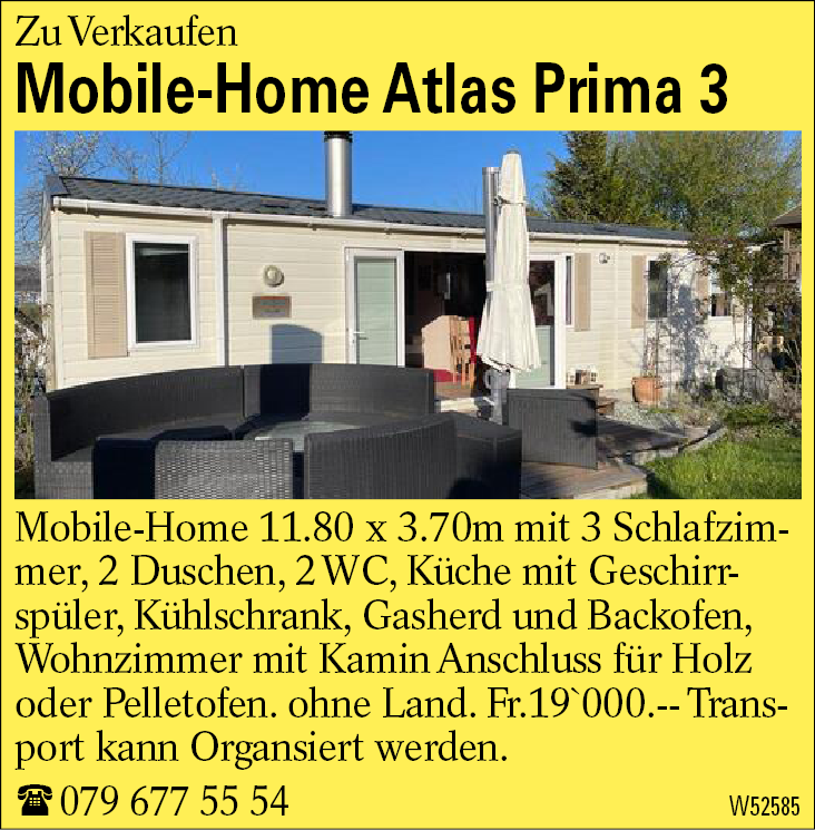 Mobile-Home Atlas Prima 3
