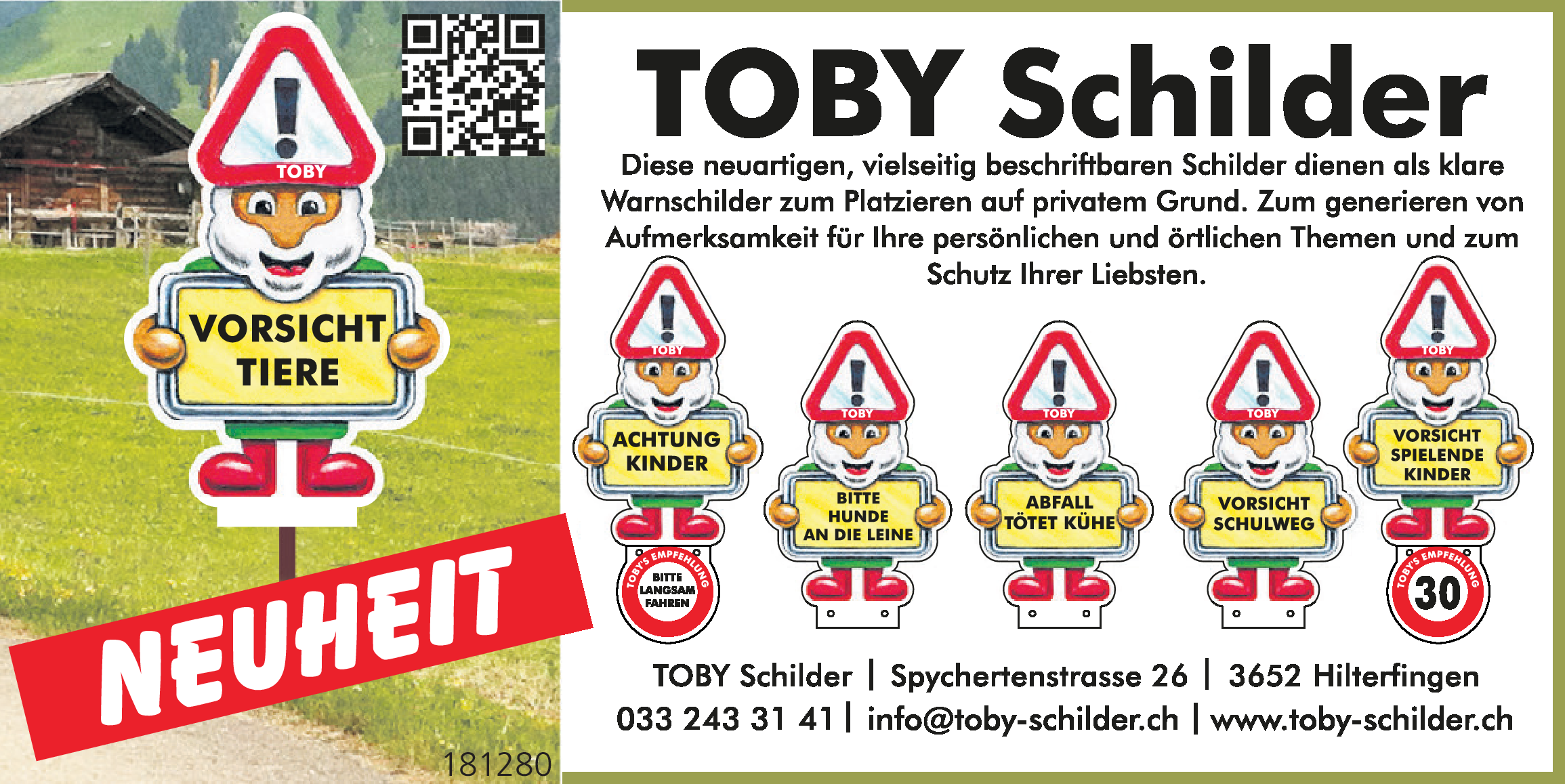 TOBY Schilder