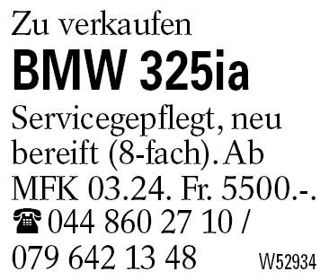 BMW 325ia