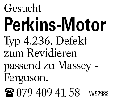 Perkins-Motor