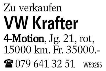 VW Krafter