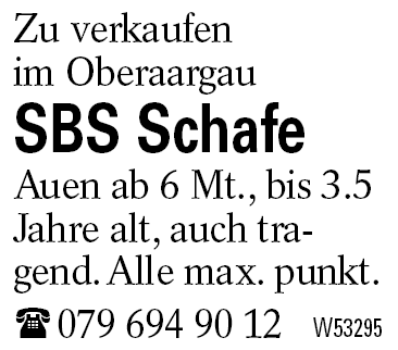 SBS Schafe