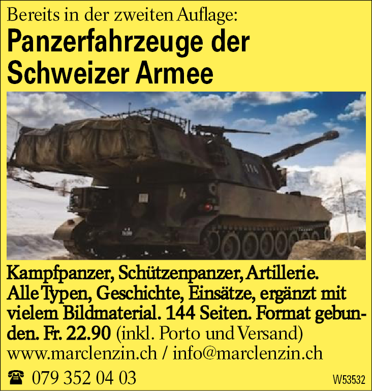 Panzerfahrzeuge der             Schweizer Armee