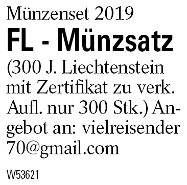 FL - Münzsatz