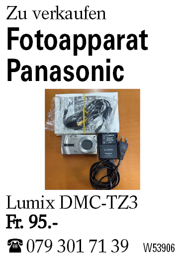 Fotoapparat Panasonic