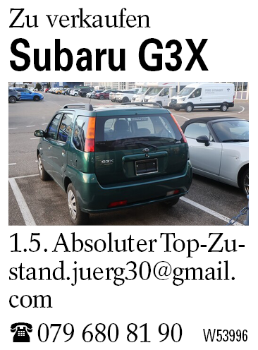 Subaru G3X